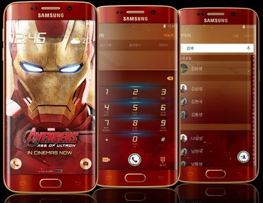 Samsung SM-G925S Galaxy S6 Edge Iron Man Limited Edition LTE-A ( Zero)